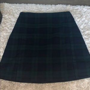 PLAID MINI SKIRT